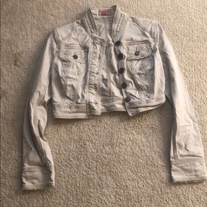 Nobo jacket color light beige juniors 3/5 size